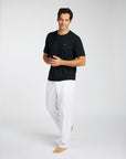 Black Leisure Tee