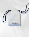 back of hankies in cotton packaging