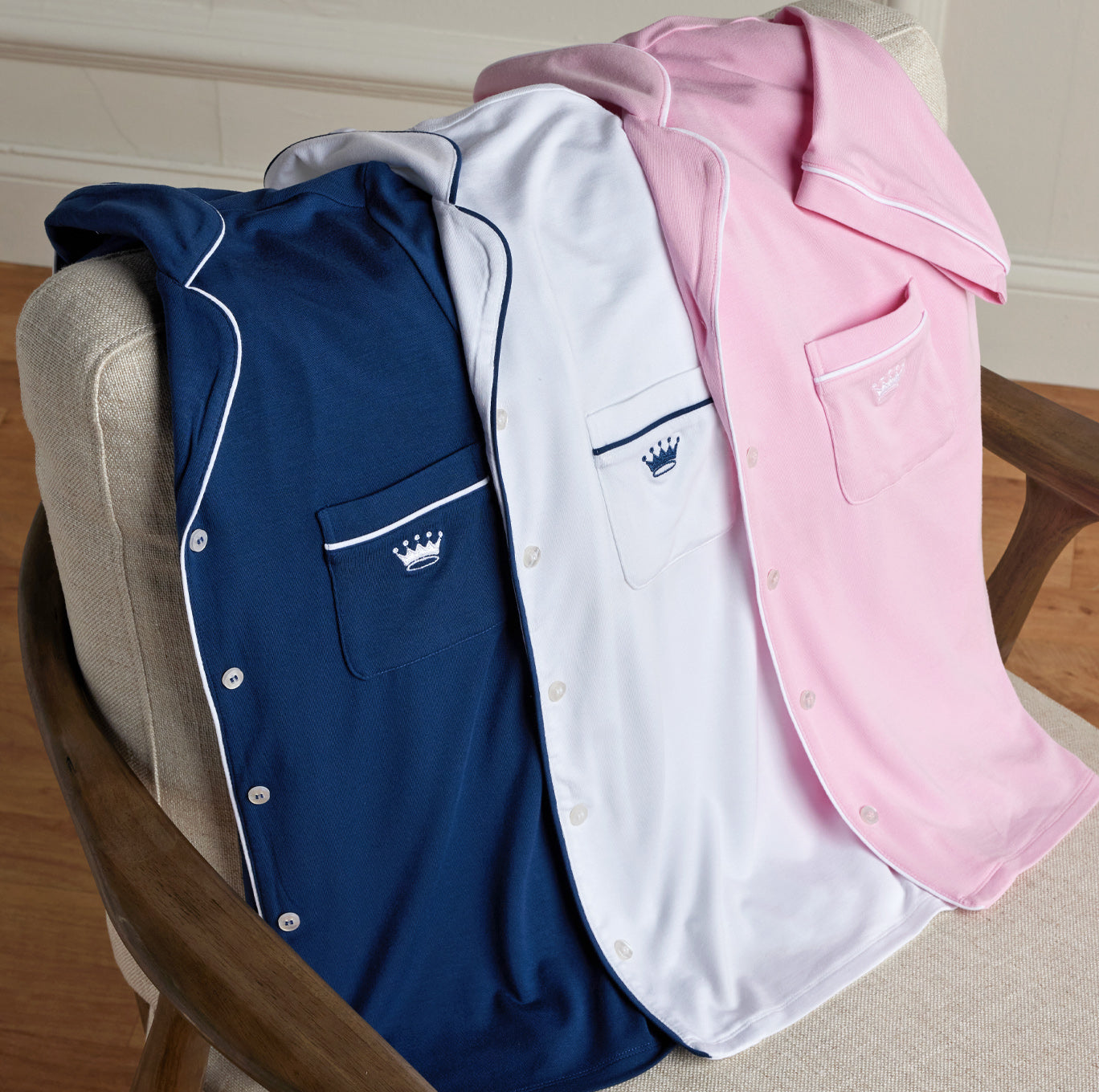 hem of lounge pant showing rh decal
