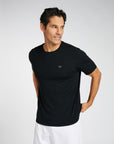 Black Leisure Tee