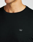 Black Leisure Tee