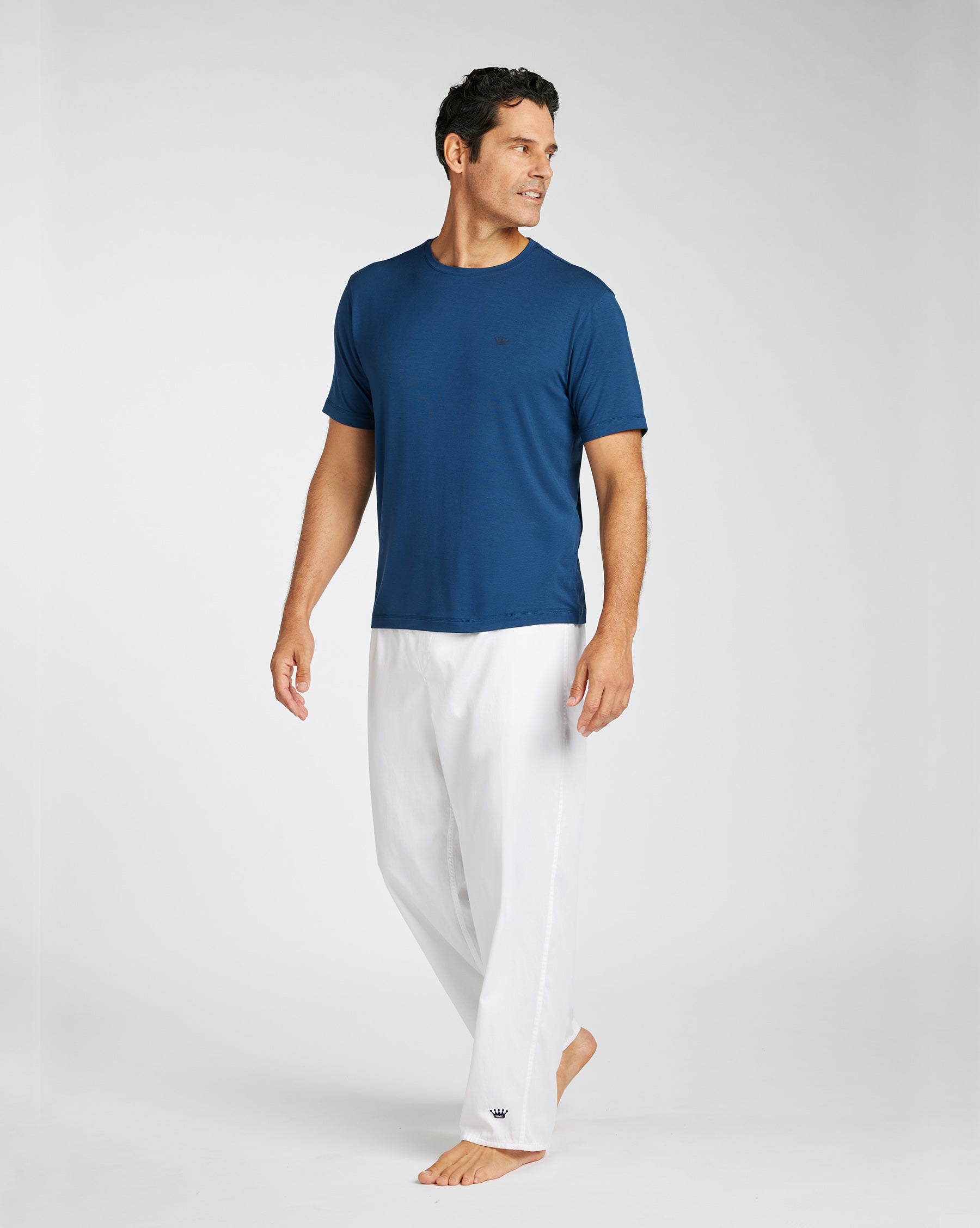 Navy Leisure Tee