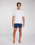 Navy Knit Boxer