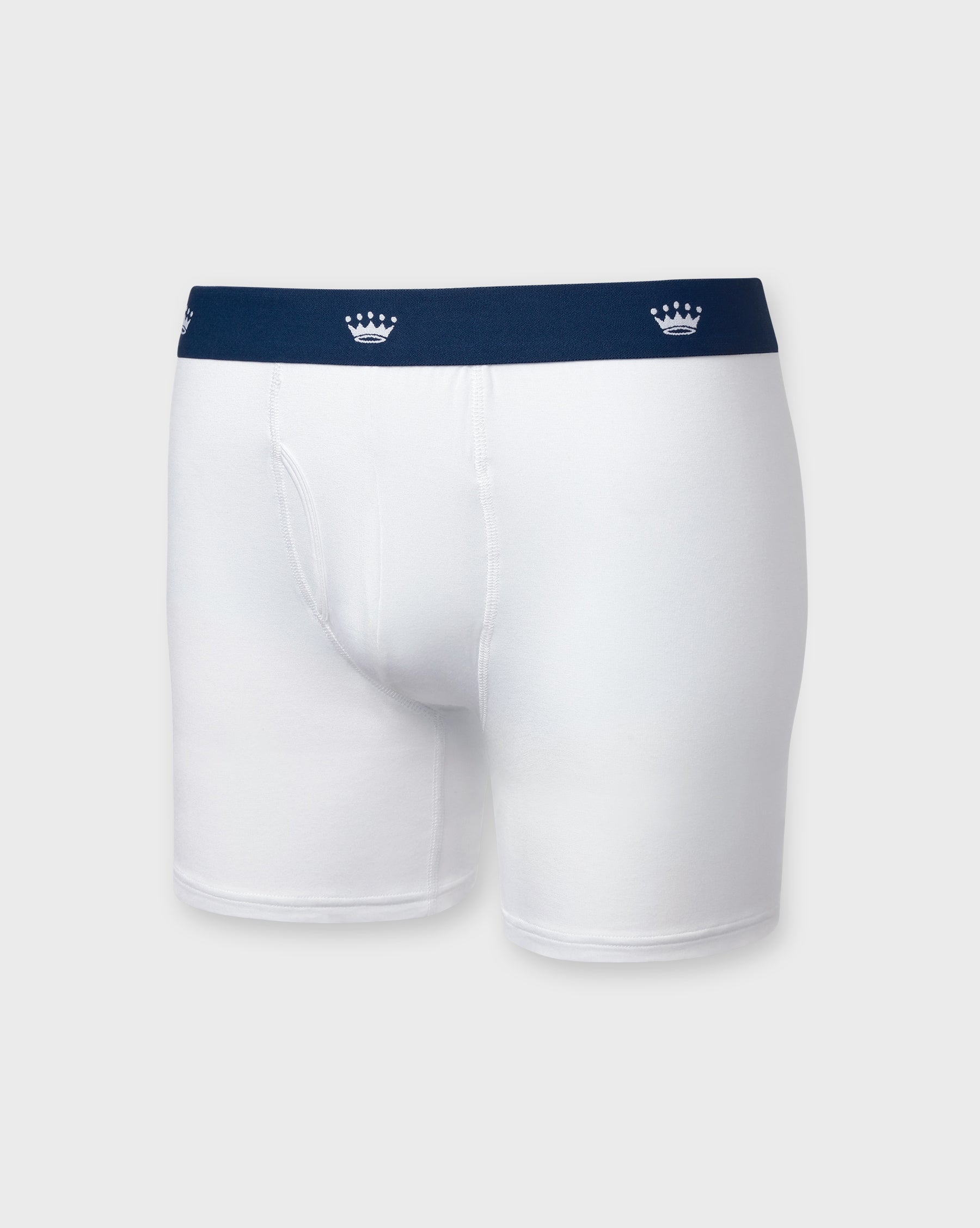 White Knit Boxer