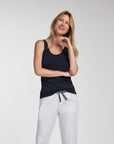 Ladies Tank in Navy