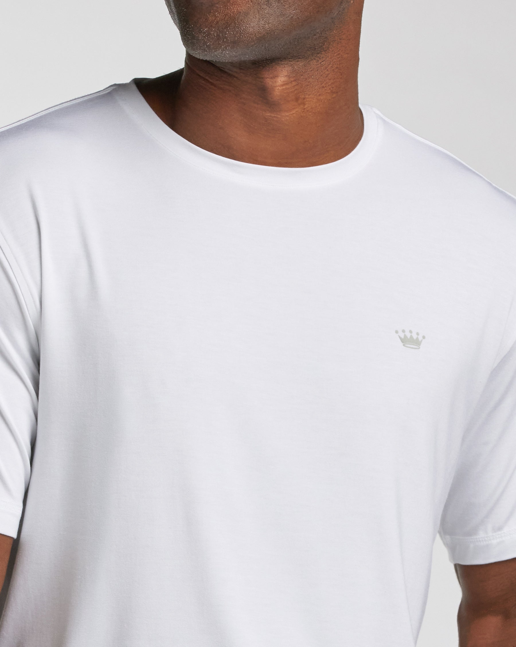 White Leisure Tee