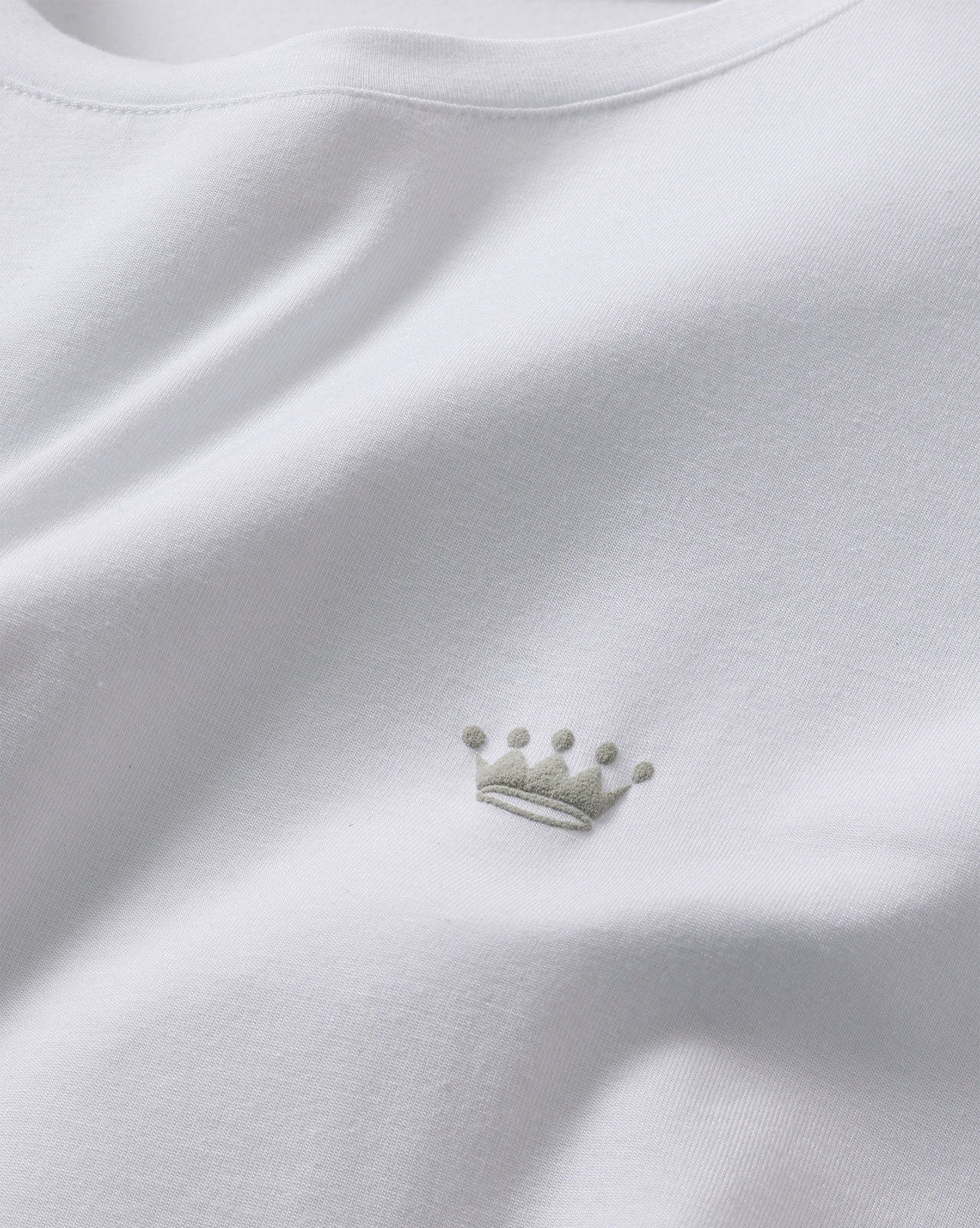 White Leisure Tee
