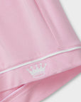 Women's Pink Knit Short Set
