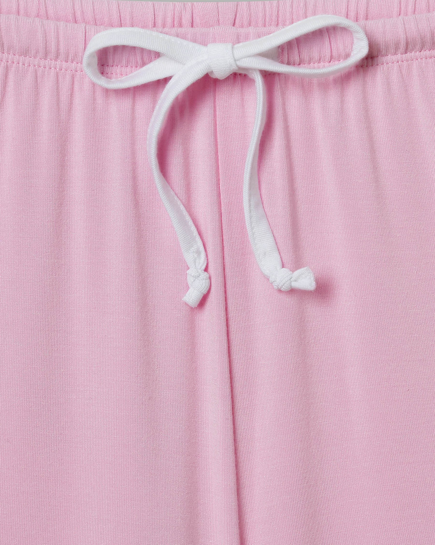 Women's Pink Knit Short Set